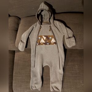 MEC Gray Baby Onesie